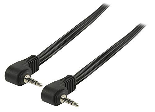 Cabo de Áudio STARTECH (Jack 3.5mm - 1 m - Preto) Valueline - Cabos de áudio e vídeo - jack 3.5mm, 1 m, preto