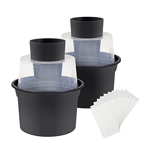Biogents Bg-Gat 2 Pack Mosquito Trap For Outdoor Use Biogents - Armadilhas de controle de pragas - atrativo, seguro, sem químicos, sem eletricidade