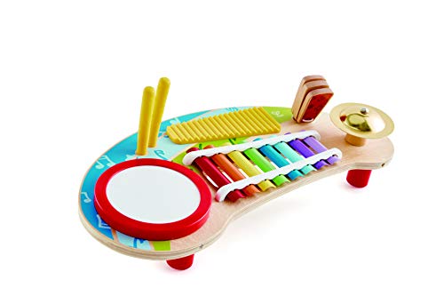 Brinquedo musical Hape Wooden Instrument Set HAPE - Instrumentos de brinquedo - conjunto musical, instrumentos, tambor, glockenspiel