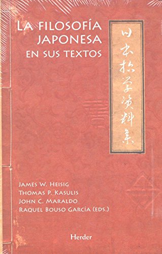La filosofía japonesa en sus textos. Antología y comentarios Herder Editorial - Livros - filosofia japonesa, antologia, comentários, textos