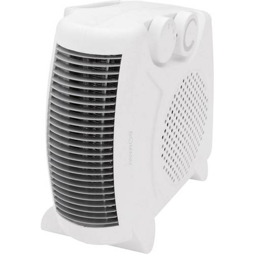 Termoventilador BOMANN HL 1095 CB (2000 W) Bomann - Aquecedores portáteis - 2000 W, termostato ajustável, ar fresco, proteção contra sobreaquecimento