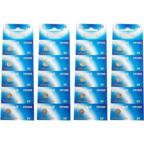 Pilhas Não Recarregáveis UNICELL CR1025 (3V - 1.2Wh) FGFGHRTS - Baterias de uso geral - litio, 120 mAh, 3V, cr1025