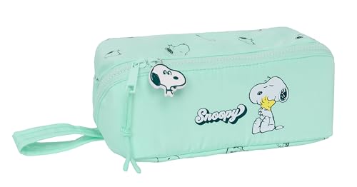 Mala SNOOPY Groovy (L - Poliéster - Azul) safta - Organizadores de mesa - poliéster, azul, compartimento interno, resistente