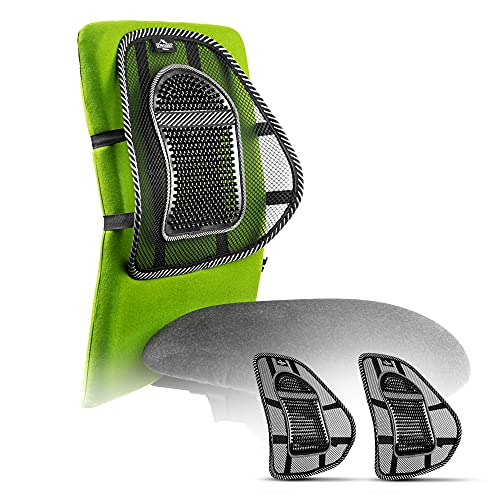 Almofada para Assento DONNERBERG 122-001 (Branco) DONNERBERG - Almofadas de apoio para as costas e lombar - ergonómica, alívio dor, fácil instalação, flexível