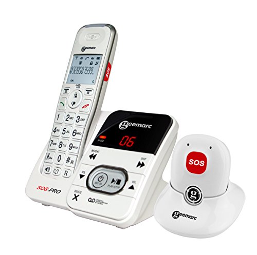 Telefone Fixo GEEMARC Amplidect 295 SOS PRO Branco GEEMARC - Telemóveis - telefone fixo, amplidect 295 sos pro, branco