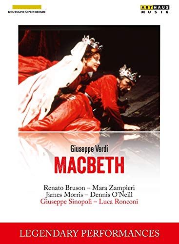 DVD Legendary Performances - Macbeth (Edição em Espanhol) Arthaus Musik - Dvds e vídeos - dvd, legendary performances, macbeth, edição em espanhol