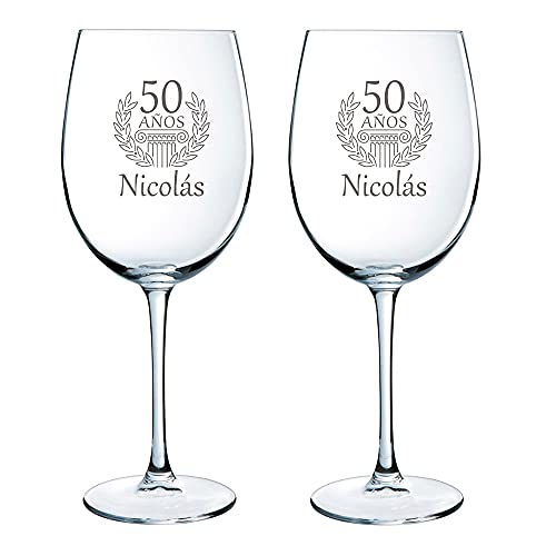 Copos de Vinho com Grafos para Aniversário Bayard - Cálices e taças - personalizado, aniversário, copos de vinho, grafos
