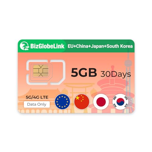 Cartão de Memória EIOTCLUB BizGlobeLink - Asia EIOTCLUB - Cartões pré-pagos e cartões sim para celular - universal, 200 países, sem restrições