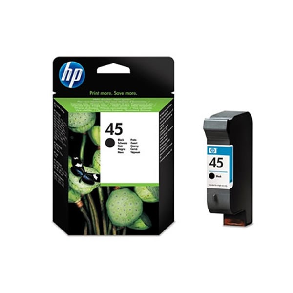Tinteiro HP 51645AE Preto (C4837A - 045) HP - Cartuchos de toner e jato de tinta - preto, hp, 51645ae