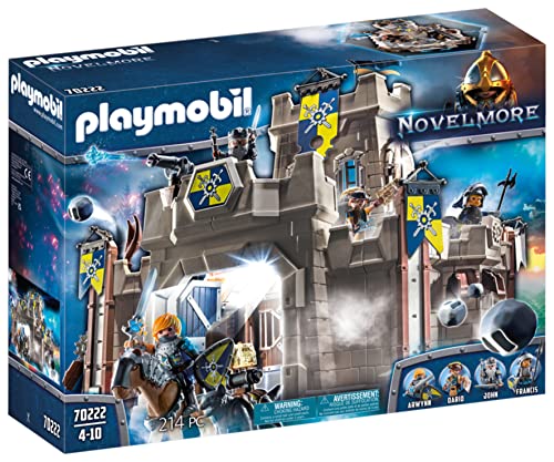 Playmobil Novelmore 70222 Castelo dos Cavaleiros PLAYMOBIL - Brinquedos - castelo, cavaleiros, armadura, escudos