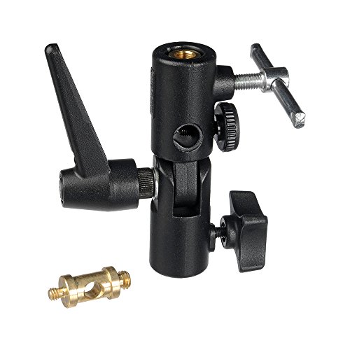 Adaptador de chapéu MANFROTTO 026 Swivel Umbrella Adapter (Lite Tite) Manfrotto - Acessórios de luz de estúdio e flash - adaptador, chapeu, rosca 17,5mm, basculamento