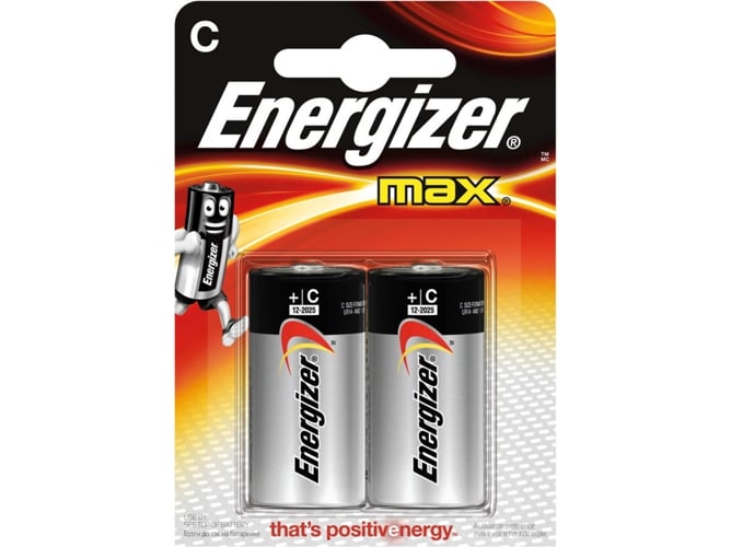 Pilhas Alcalinas ENERGIZER Max (2 unidades) Energizer - Baterias de uso geral - alcalinas, energizer, max