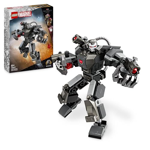 LEGO Marvel Super Heroes 76277 Armadura Mecánica De War Machine (Jogos de Construção) LEGO - Blocos de encaixe - armadura, mecânica, war machine