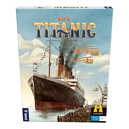 Jogo de tabuleiro DEVIR SOS Titanic (14 anos) Devir - Jogos - jogo de tabuleiro, devir sos, titanic, 14 anos
