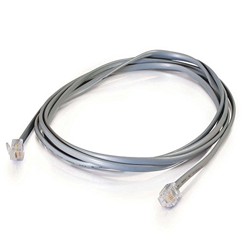 Cabo Telefónico C2G 5m RJ11 6P4C Straight Modular Cabo C2G - Cabos de telefone - 6p4c, rj11, 5m, masculino