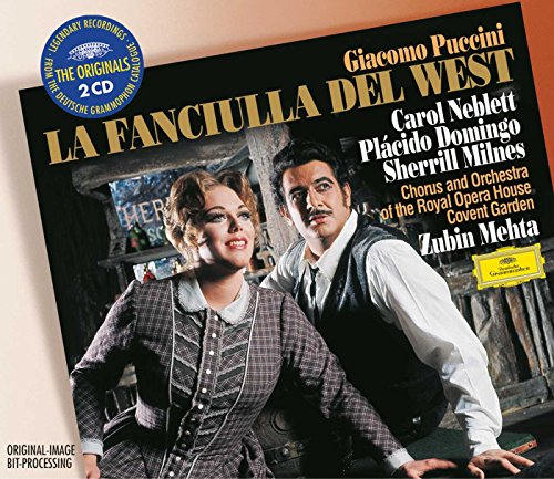 CD La Fanciulla Del West / Mehta, Orchester De Paris Giacomo Puccini - Cds de música - cd, fanciulla del west, mehta, orchester de paris