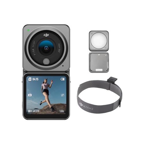 Action Cam DJI ACTION 2 (4K Ultra HD - 16 MP - Wi-Fi e Bluetooth) DJI - Câmaras de vídeo - 4k, 16 MP, 60 fps, wi-fi, bluetooth
