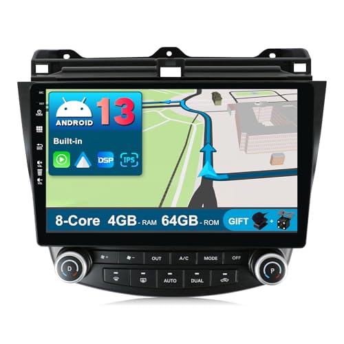Autorrádio JOYX Android 13 para Honda Accord 7th (2002-2007) JOYX Navi - Acessórios interiores de veículos a motor - android, honda accord, 2002-2007