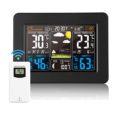 Estação Meteorológica DIGITUS Dn-19 000 001 01 VORRINC - Previsores do tempo e estações - lcd, alarme, temperatura, humidade, pressão