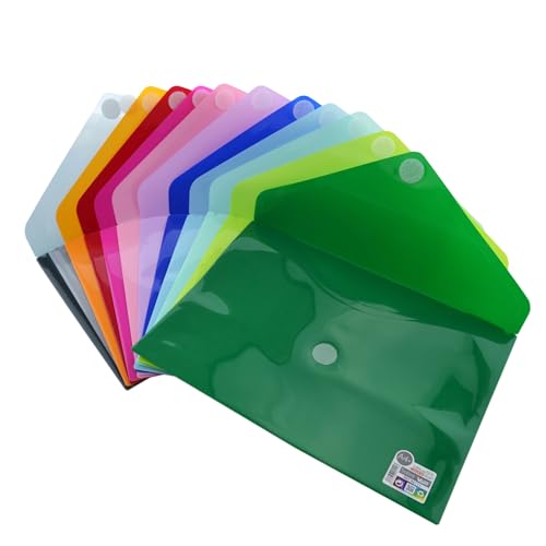 Pack 12 Capas para Encadernação A4+ V-Lock Fraga Import - Pastas de arquivo - a4, v-lock, polipropileno, resistente