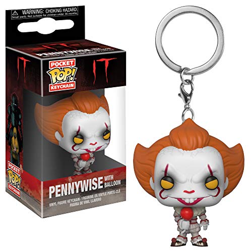 Figura FUNKO POP KEYCHAIN: IT 2017- Pennywise Funko - Porta-chaves - figura, funko pop, keychain, it 2017, Pennywise, pvc