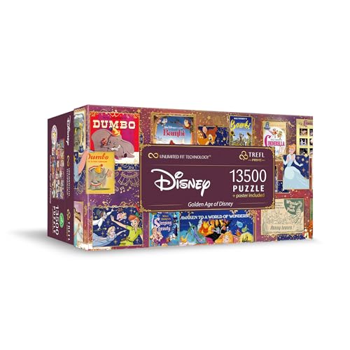 Puzzle TREFL Prime 13500 Peças Desenhos Animados Trefl - Quebra-cabeças - 13500 peças, desenhos animados, caixa cartão