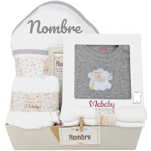 Macaquinho do Reino MABABYSHOP Cinzento (Tam: 0) Mababy - Conjuntos de presente para bebê - macaquinho, cinzento, tamanho 0