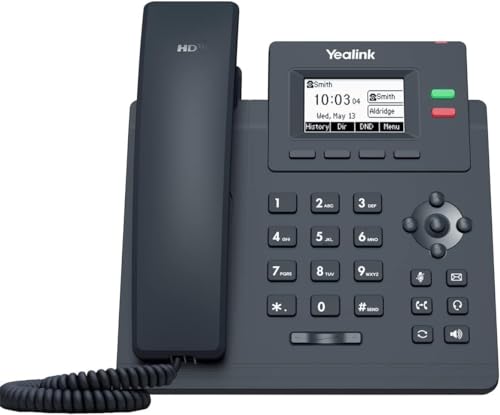 Telefone IP YEALINK SIP T31G DECT Preto, cinza Yealink - Telefonia - telefone ip, yealink, sip t31g, dect, preto, cinza