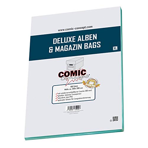 Bolsa para Revistas e Livros COMIC CONCEPT Deluxe X-Comics GmbH - Brinquedos - alta qualidade, resistente, durável, elegante
