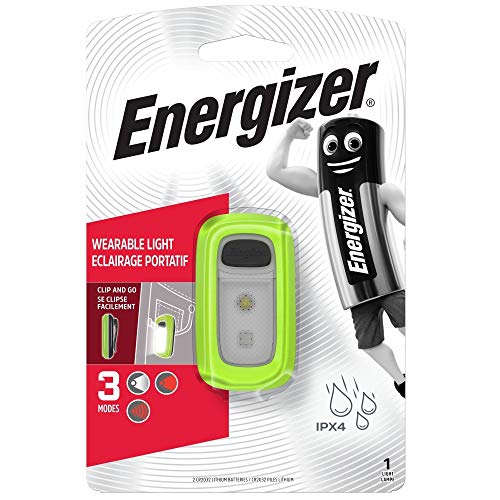 Lanterna Desportiva ENERGIZER (30 lúmens - Preto) Energizer - Baterias - 30 lúmens, preto, desportiva