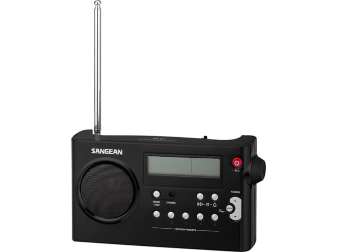 Rádio Portátil SANGEAN PR-D7 Preto (Digital - AM/FM) Sangean - Radios - portátil, am/fm, digital