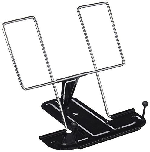 Suporte Livro MP 03-1 (Preto - Metal) Madrid Papel Import S.L. - Elevadores e suportes para computador - preto, metal