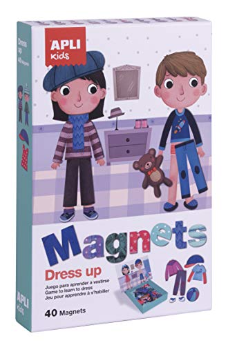 Acessório de Boneca APLI Magnet Dress Up (Idade Mínima Recomendada: 3 anos) Apli kids - Brinquedos de conjunto de construção - acessório, boneca, magnet, vestir