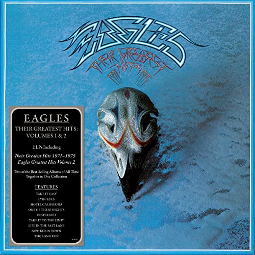 Their Greatest Hits Vols. 1 & 2 - The Eagles (2 CDs) RHINO - Cds de música - rock, 2 cds, banda norte-americana, álbum de estúdio
