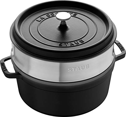 Panela de Cozer em Vidro STABU 1133825 (0.6 L) STAUB - Fornos holandeses - 0.6 L, vidro, aço inoxidável