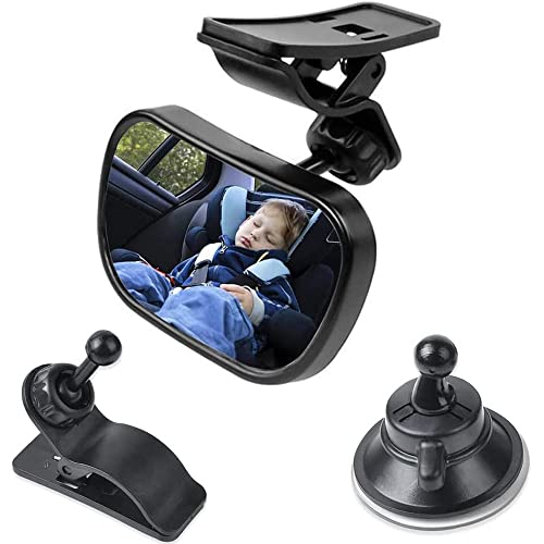 Espelho para Crianças em Carros 88X55Mm Preto SSyang - Peças de automóveis - crianças, carros, 88x55mm, preto
