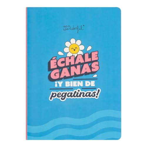 Bloco de Notas Adesivas MR. WONDERFUL Mr. Wonderful (Azul - 10 x 15 cm) Mr. Wonderful - Papel de impressora e copiadora - adesivos, folhas adesivas, 50 páginas