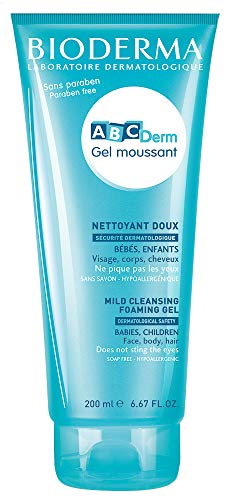 Gel Corporal BIODERMA ABC Derm Gel Mousseux (200ml) Bioderma - Limpadores faciais - hidratante, antibacteriano, regenerador, leve