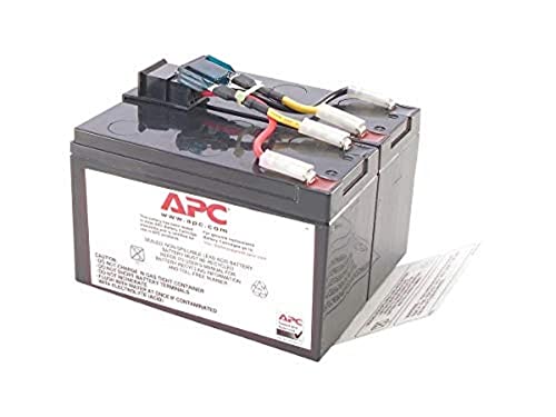 Bateria para Ups APC RBC48 Chumbo-Ácido Selado VRLA APC by Schneider Electric - Baterias para ups - chumbo-ácido, selado, VRLA, 4800 mah