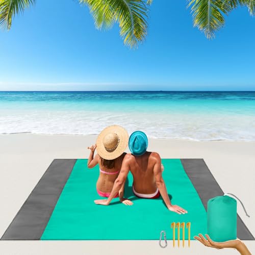 Manta de Praia NABIYE (274x243 cm - Poliéster) NABIYE - Mantas de piquenique - 274x243 cm, poliéster, impermeável, resistente à areia