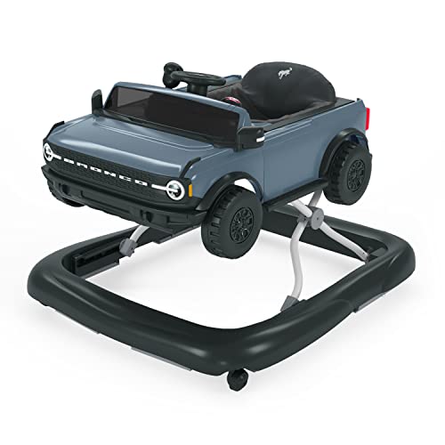 Andarilho com Rodas BRIGHT STARTS Ford Bronco Azul preto cinza (Idade Mínima Recomendada: 1 ano) BRIGHT STARTS - Brinquedos para bebês e equipamentos de atividades - rodas, proteção, volante, luzes, sons