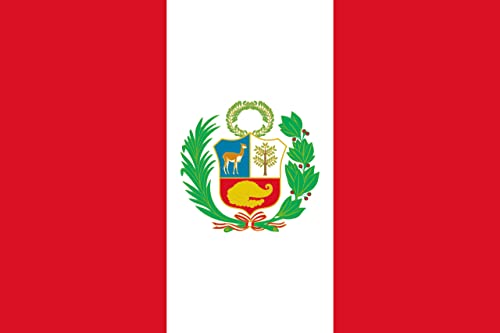 Bandeiira DURABOL Peru (Branco e Azul - Poliéster) Durabol - Sinalização - branco, azul, poliéster
