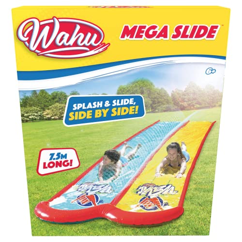 Brinquedo de Praia WAHU 2-Track Slide (Idade Mínima Recomendada: 3 anos) WAHU - Parques aquáticos e escorregas - brinquedo, praia, slide, 3 anos