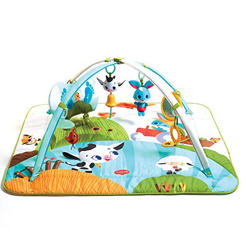 Tapete de Atividades TINY LOVE Tiny Farm Tiny Love - Móveis para bebês e crianças pequenas - 4 rodas, ajustável, acessórios, desenvolvimento motor