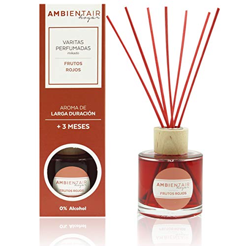 Ambientador AmbientAir Mikado Frutas Vermelhas Ambientair - Aromatizadores de ambiente - ambientador, frutas vermelhas