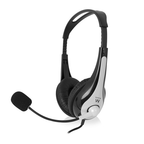 Auscultadores com Fio EWENT EW3562 (On Ear - Microfone) Ewent - Fones de ouvido e headsets - com fio, on ear, microfone