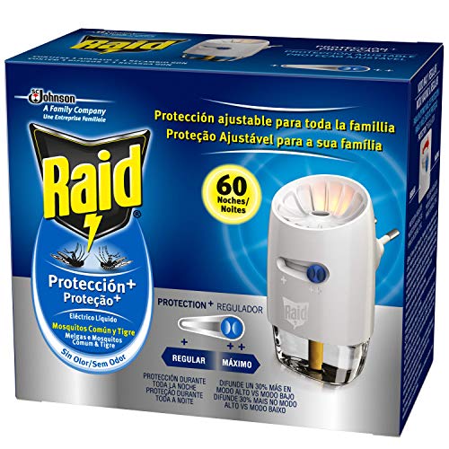 Difusor de Proteção contra Insetos RAID PROTECTION Raid - Repelentes de insetos domésticos - difusor, proteção, insetos