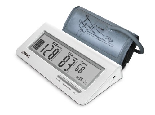 Medidor de Tensão Arterial Bp Monitor com Função de Ritmo Cardíaco e Sistolica Duronic - Monitores de pressão sanguínea - tensão arterial, ritmo cardíaco, sistolica, hipertensão, hipotensão