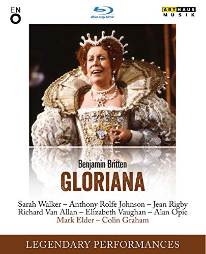 DVD Britten: Gloriana - Legendary Performances (Edição em Espanhol) Arthaus Musik - Dvds e vídeos - dvd, britten, gloriana, legendary performances, edição em espanhol