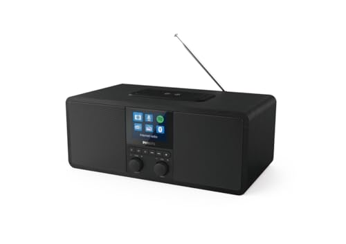 Philips Tam2805/10 Rádio Internet Digital Preto Philips - Radios - internet, bluetooth, tft, alarme, auxiliar